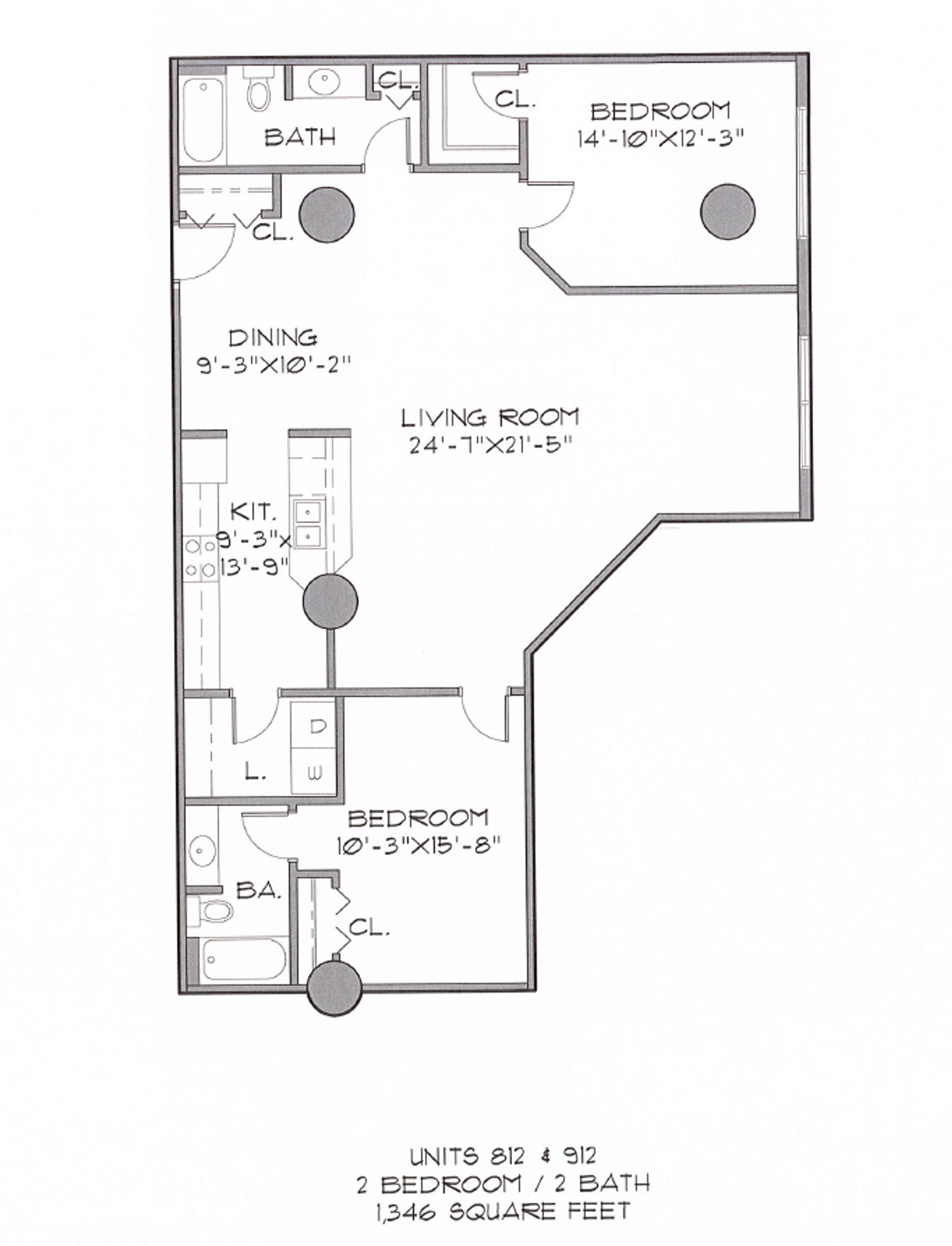 2x2 Bullseye floorplan image